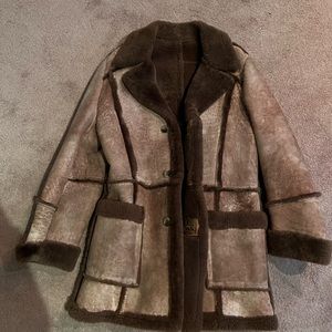 Men’s shearling coat